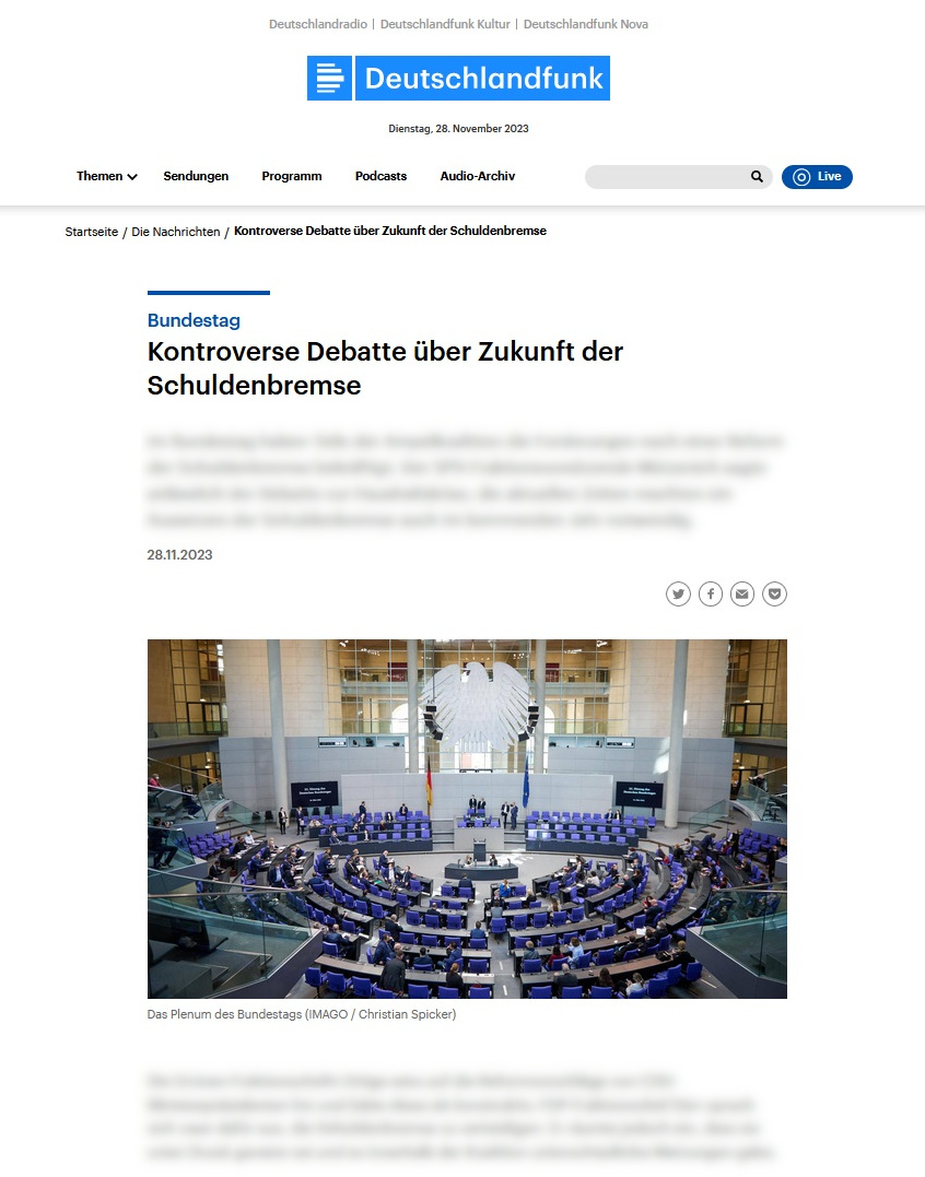 11.2023 Deutschlandfunk